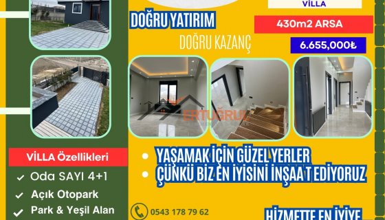 Ertuğrul Gayrimenkul Satılık Villa